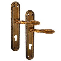 Ручки на планці OZCANLAR Zara Yale 85 матова бронза